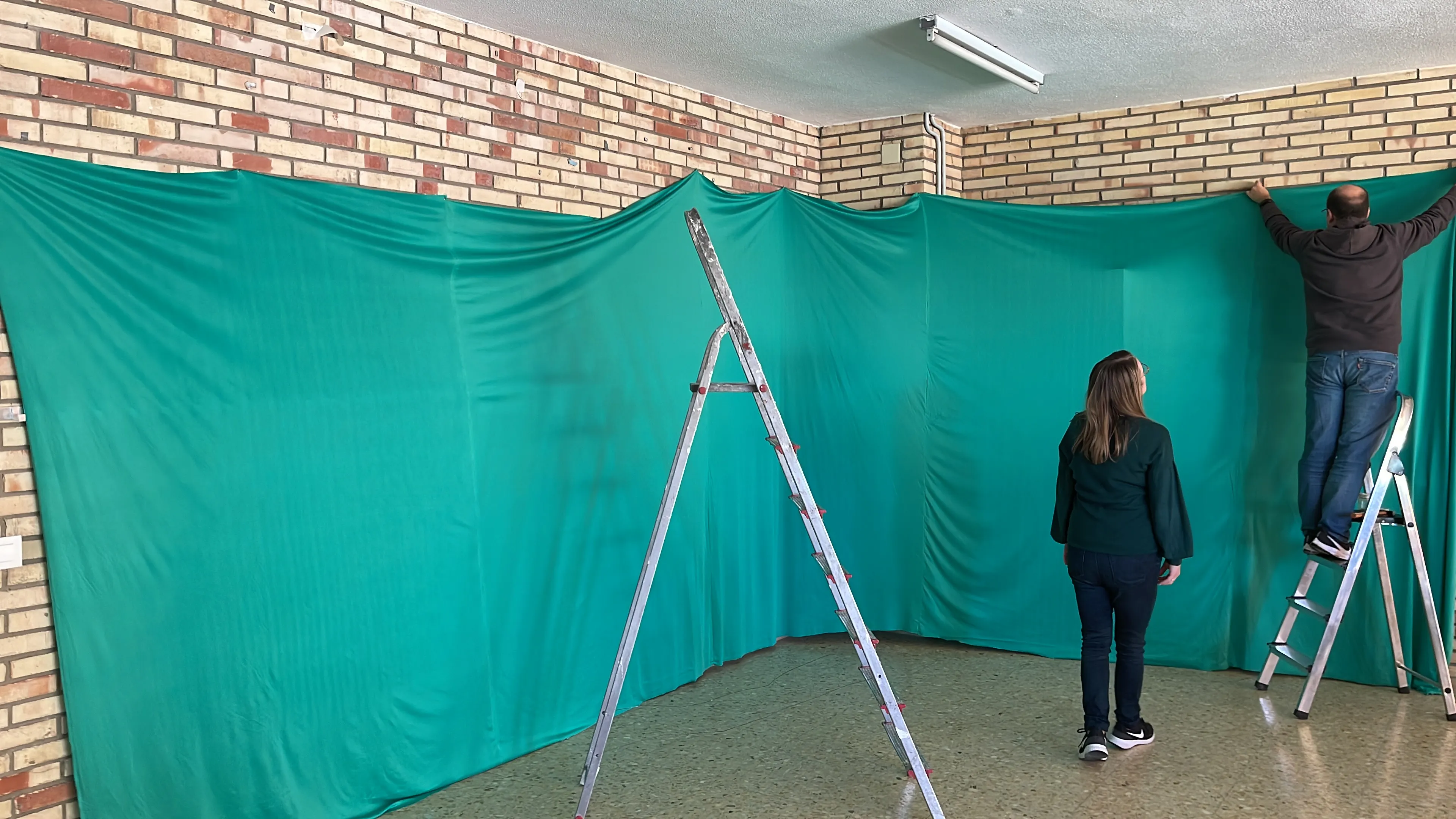 Chroma siendo montado