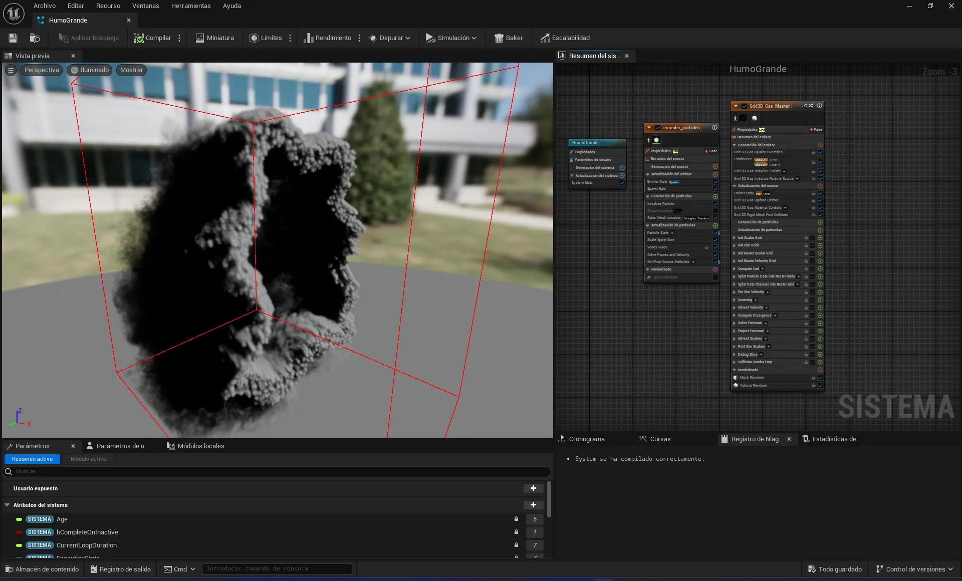 Captura humo Niagara